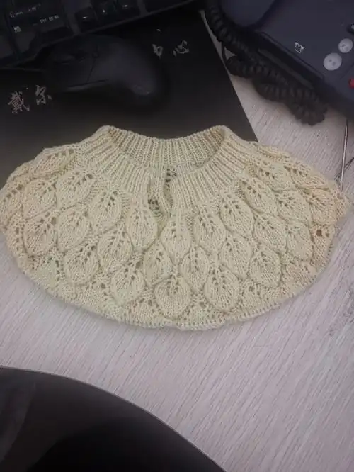 叶子花儿童毛衣