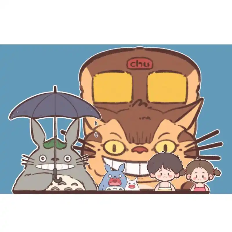 简笔画小头像|龙猫篇.#龙猫#宫崎骏 #治愈动漫#简笔画 # - 抖音