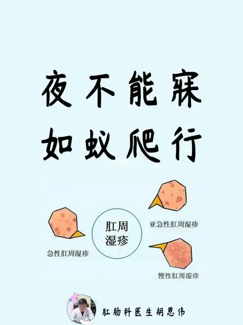 肛周湿疹-瘙痒起来夜不能眠,如蚁爬行!