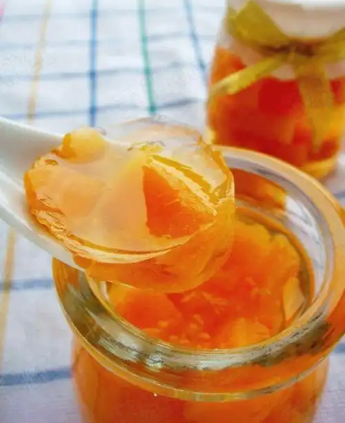 自制水晶鲜芒果果冻