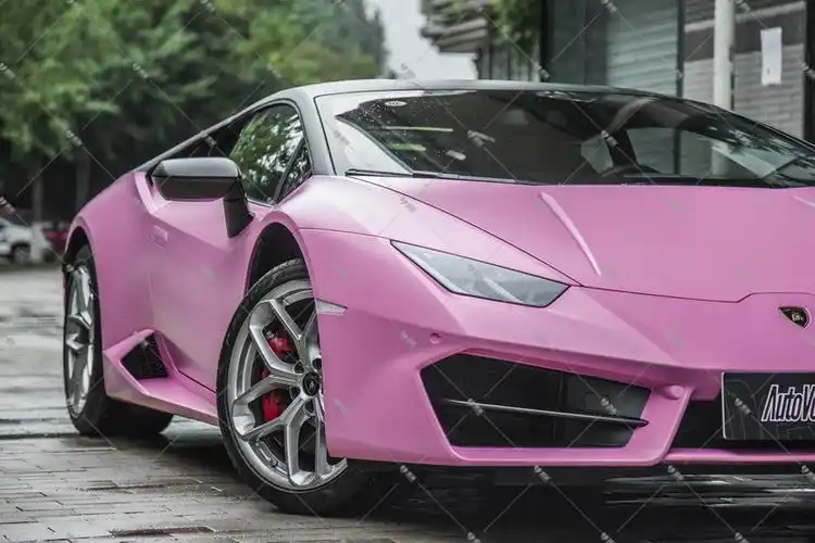 兰博基尼改色案例 压光粉