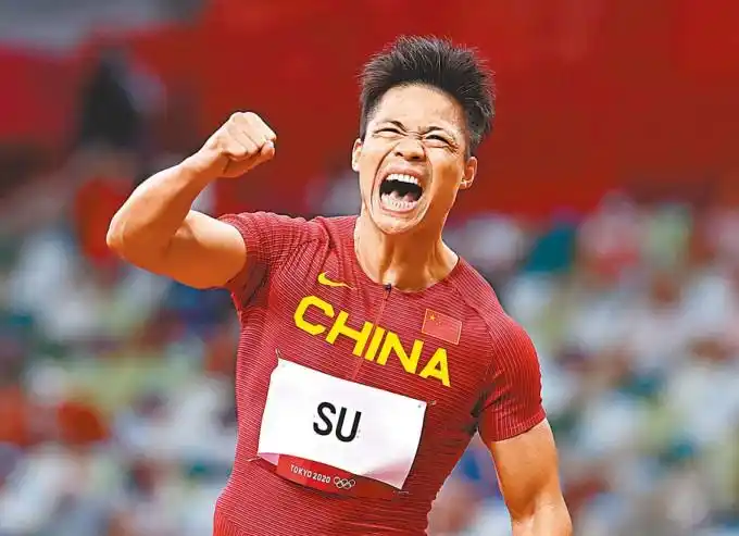 中国飞人苏炳添做小米生招牌