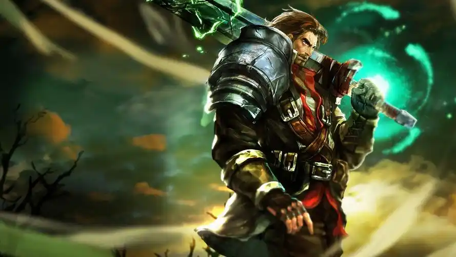 英雄联盟德玛西亚之力盖伦精美桌面壁纸