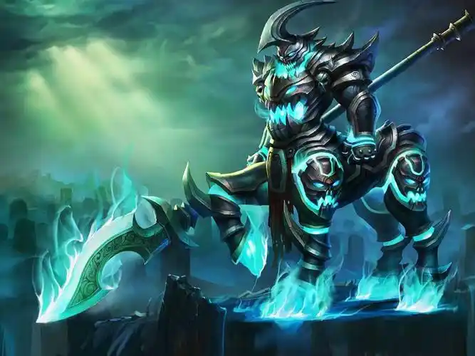 英雄联盟背景故事——复仇之矛 卡莉斯塔&战争之影 赫卡里姆