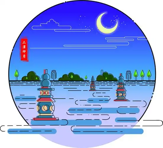 西湖十景|插画|创作习作|赤脚追梦侠 - 原创作品 - 站酷 (zcool)