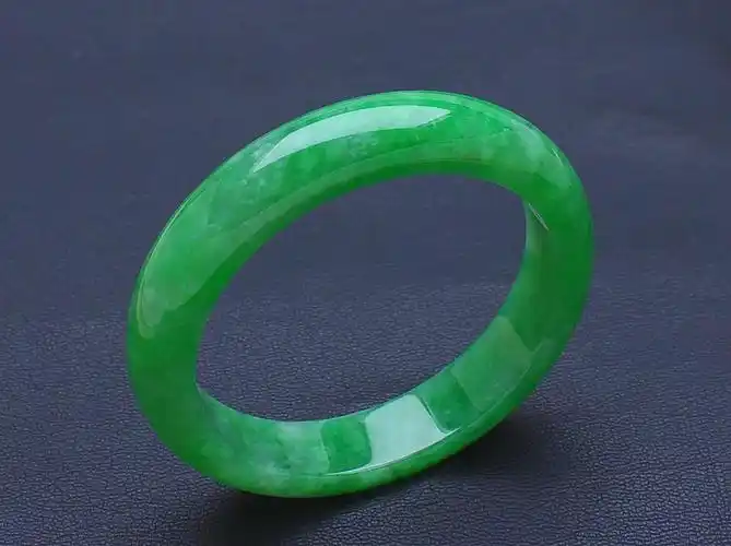 珍稀缘a货天然缅甸老坑翡翠手镯满绿正阳绿翡翠玉镯58mm带证书a4