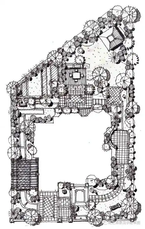 第二期别墅庭院实战项目 | 学员作业_推敲_构思_空间