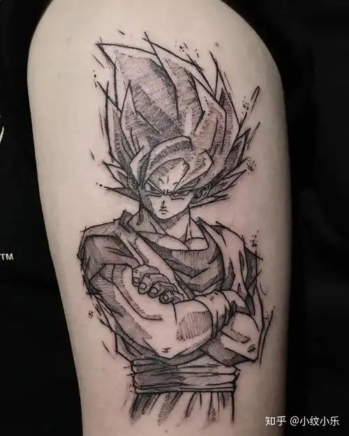 七龙珠的纹身一直都是会动的