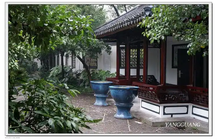 昔日的黄公馆古典园林- 中国风