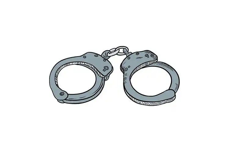 手铐怎么画
