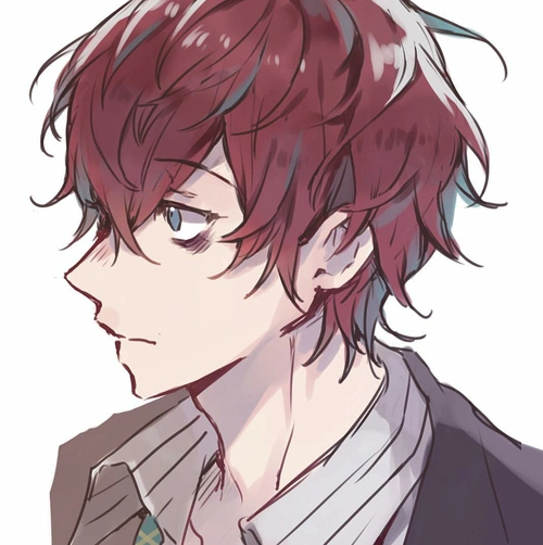 emmm动漫男头侧脸