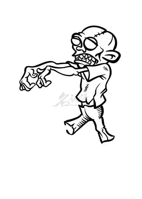 0基础学画僵尸小教程