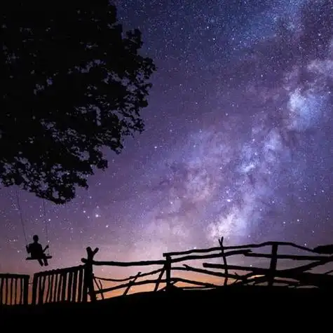 适合做头像的星空图片漫天耀眼的星空美极了