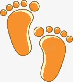 jpg蓝天下的沙漠脚印下载 png卡通可爱三色猫爪印下载 png可爱的小