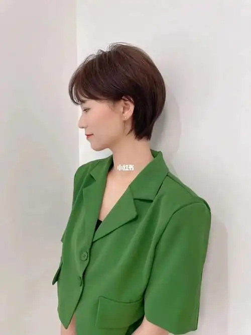 气质小短发|||女生超短发