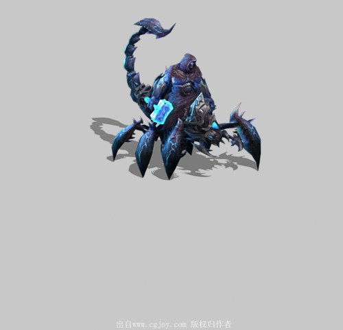 分享一套蝎子魔神动作gif 源文件一套