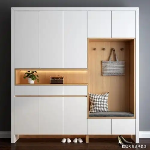 绿港装饰2020鞋柜装修的注意事项,好看又实用,装修前一定要了解!