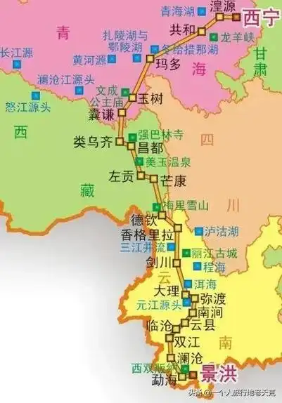 全程3542公里,里里皆天堂,214国道中国三大旅游资源省份的它就是串联