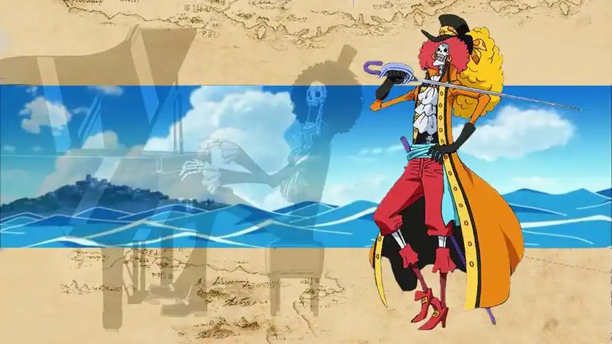 海贼王,onepiece,布鲁克,灵魂之王海贼王壁纸图片