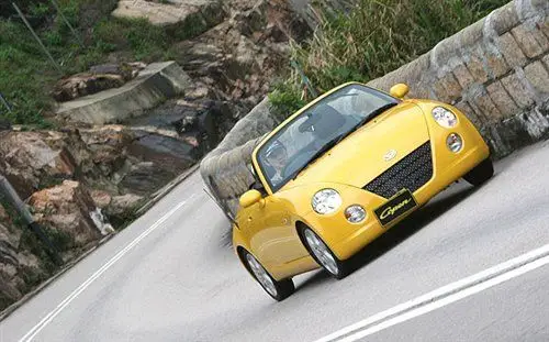 将国产的敞篷小车大发copen抢先体验