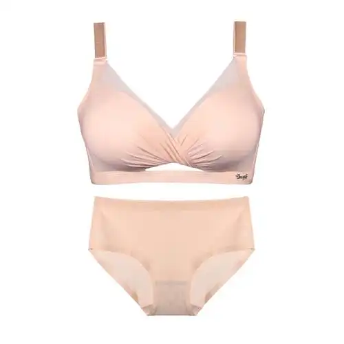 文胸罩女聚拢小胸加厚无钢圈丰胸收副乳学生性感少女平胸专用内衣