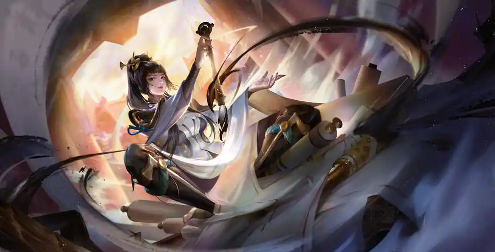 王者荣耀上官婉儿故事篇落笔惊鸿以笔为剑