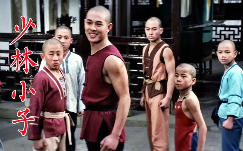《少林小子》1984年电影,李连杰和前妻黄秋燕主演,少林派和武当派从