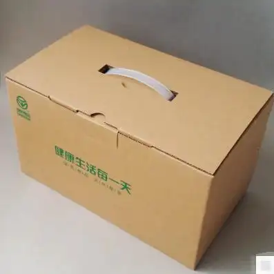 【特价】批发定制手提纸盒箱子 食品水果蔬菜包装通用纸箱礼品.