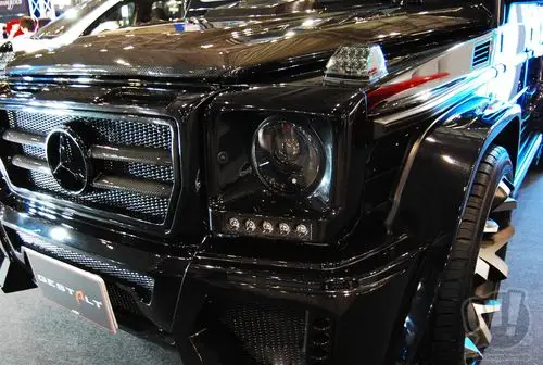 黑武士!wald版奔驰g系 amg