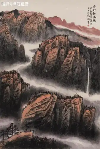 亦诗亦画关注中关村画院斟墨携缘盛鸣作品欣赏