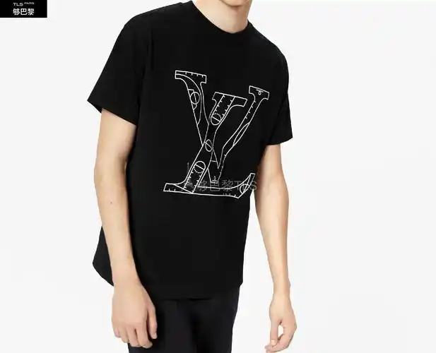 【包邮包税】 lv路易威登 21年秋冬 男士 短袖t恤 lv*w*xnba 前后印花