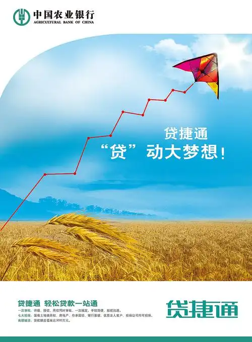 中国农业银行海报设计