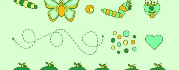 蝴蝶卵简笔画法 简笔画图片大全-普车都