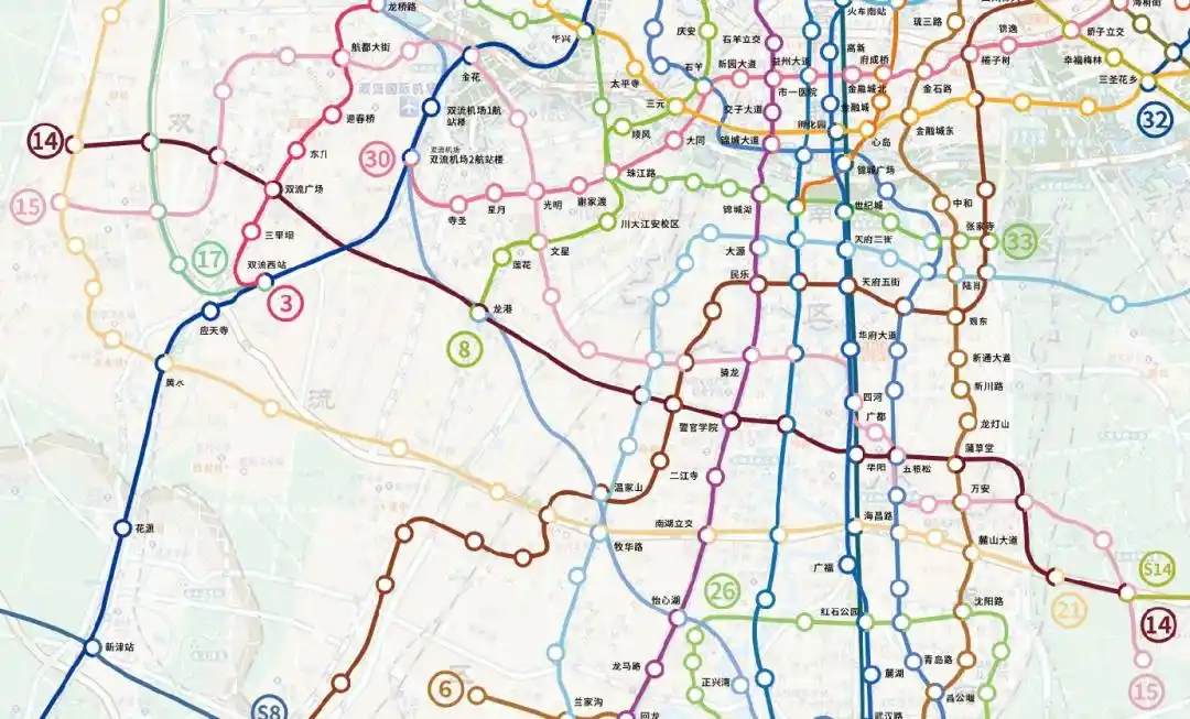 成都地铁第五期规划编制已启动哪些线路会入选