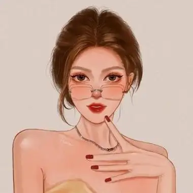 高清知性大气的头像高冷女动漫手绘图片女生头像图片