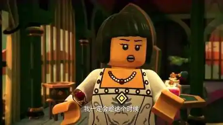 乐高幻影忍者:假如妮雅乖乖的听话,纳达可汗的动作会斯文些吗