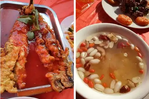 山西农村200元1桌婚宴全素席,看看农民们吃出啥花样