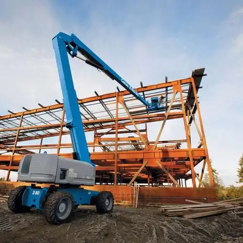 静安场中路出租曲臂升降机一摇臂车租赁一推荐上海顺平租摆臂车