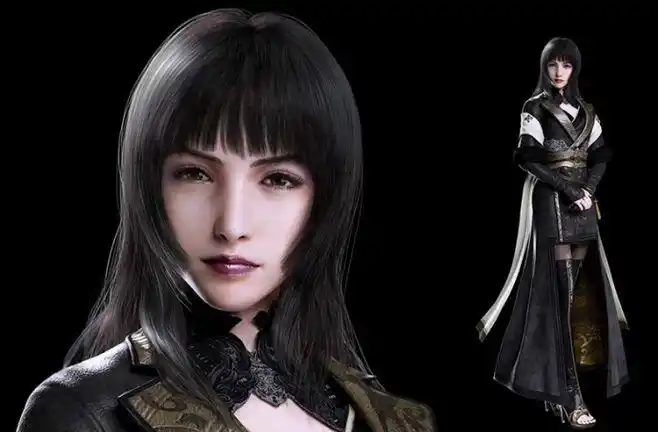 ucg分享# 《最终幻想15》吉恩提亚娜角色素材.