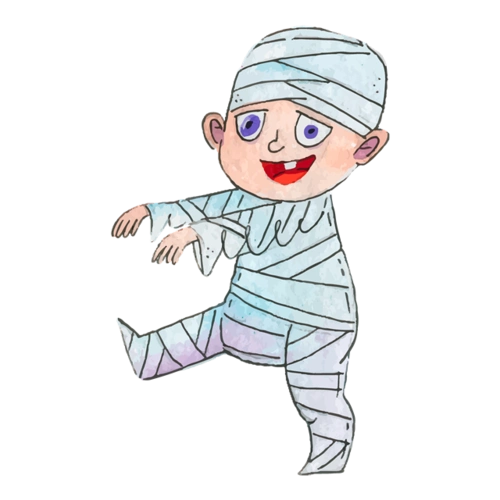 万圣节木乃伊cosplay