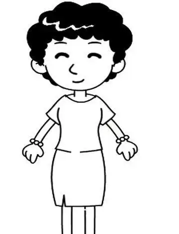 幼儿园爸爸妈妈职业简笔画