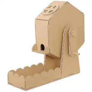 paper panda福引摇珠摇奖机抽奖机儿童diy纸玩具小学生做手工作业 券