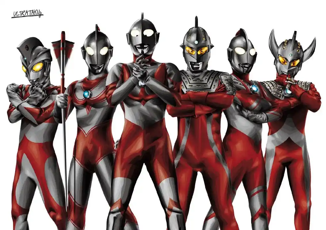 分享一组奥特曼壁纸(可下载)#奥特曼 #奥特六兄弟 #初代奥 - 抖音