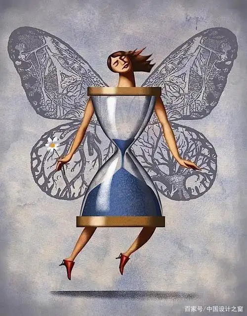 jim tsinganos 超现实风格插画,有种超凡脱俗的美感