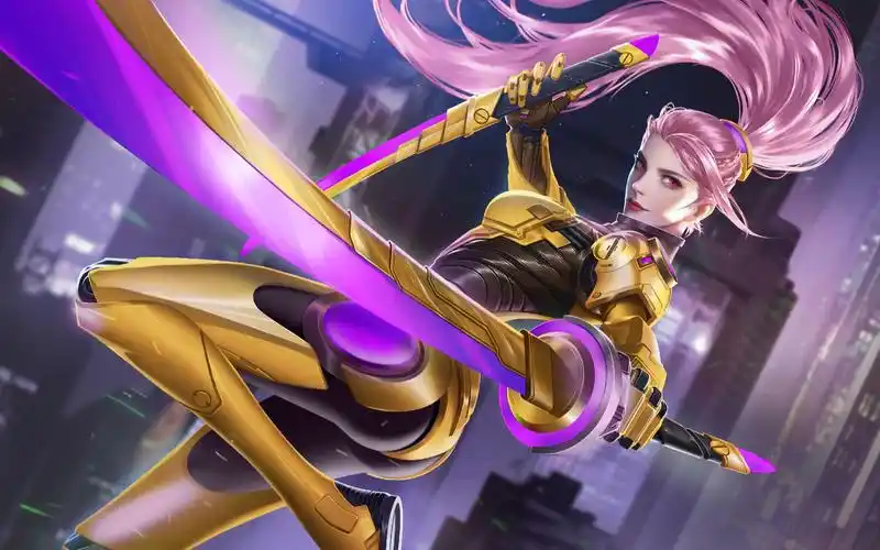 全新皮肤 |宫本武藏—赤金战刃_哔哩哔哩bilibili_英魂之刃