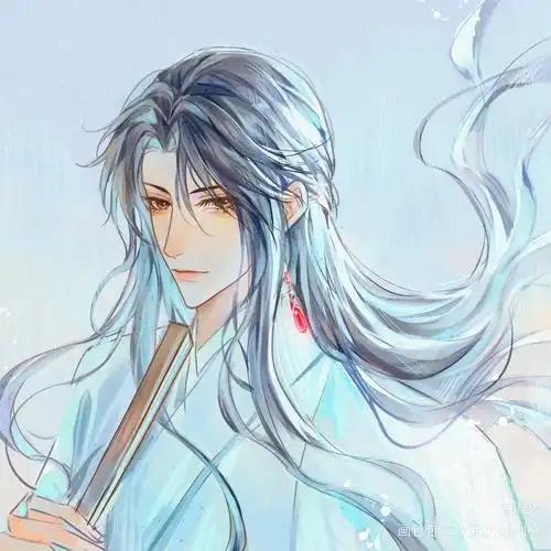 将进酒沈泽川沈兰舟摸鱼绘画作品