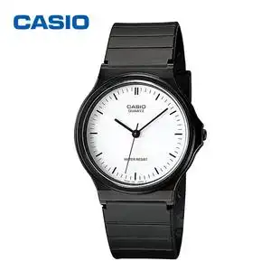 casio卡西欧正品手表女石英表日本小黑表简约时尚风手表女mq-24