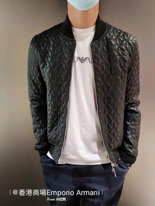 emporioarmanifw21皮衣上架