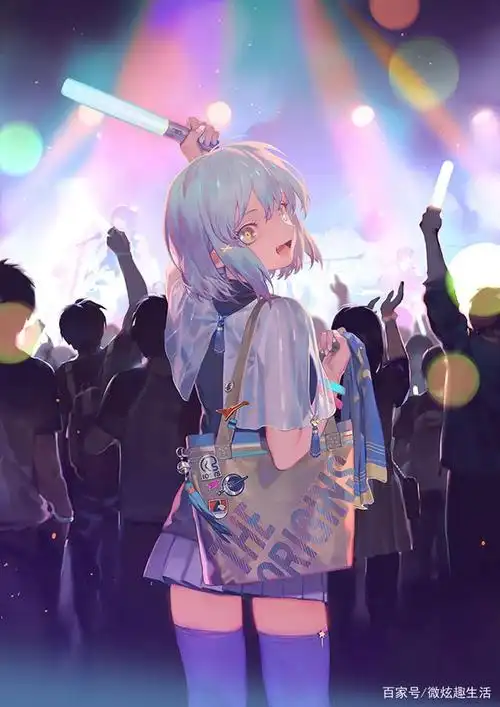 动漫二次元少女侧脸——完美的线条配美丽的侧脸