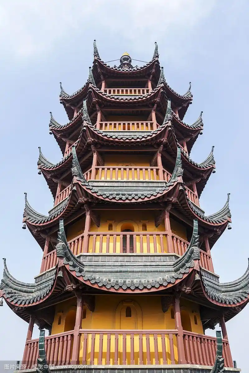 江苏镇江金山寺古塔